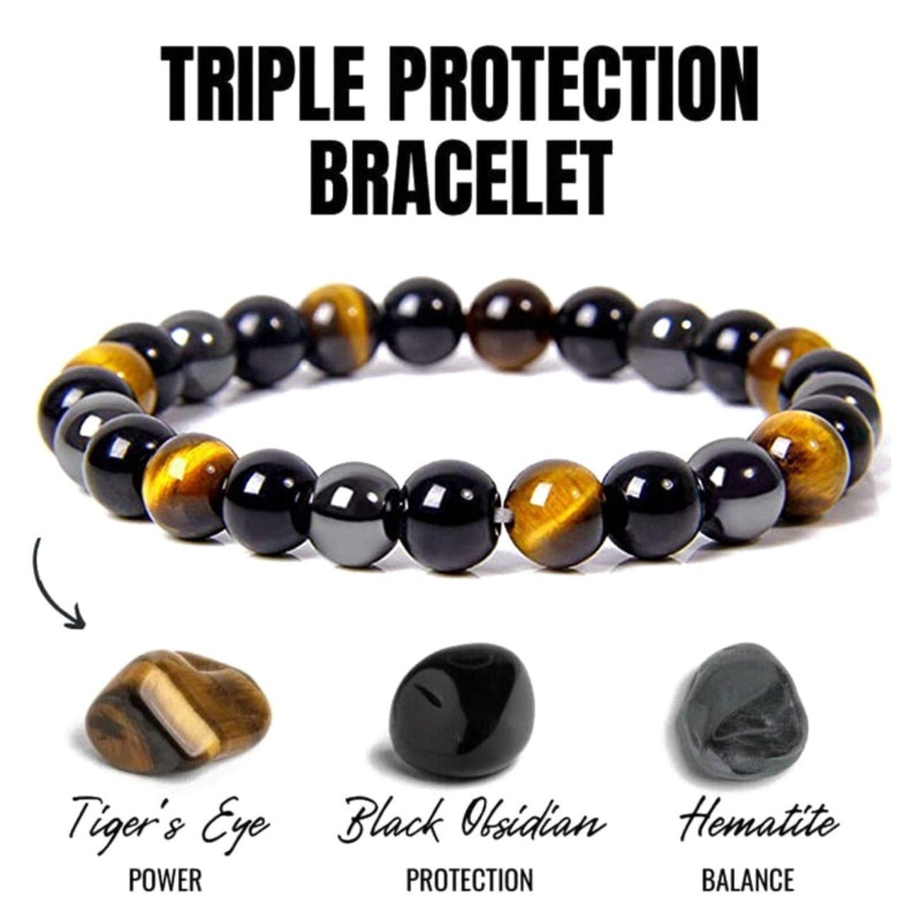 Triple Protection Bracelets: The Ultimate Guide to Protective, Grounding, and Stylish Accessories - Epic Trends and Gifts