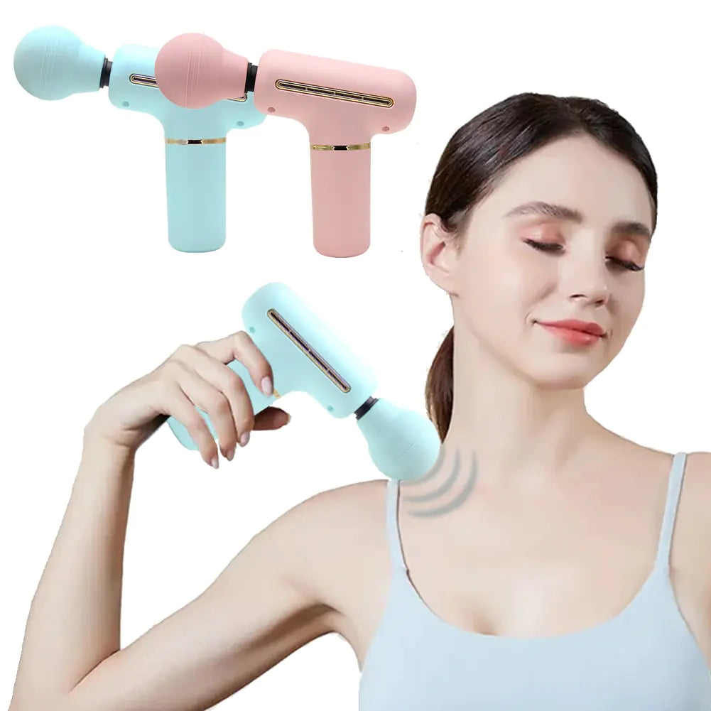 Smart Electric Massager, Portable Rechargeable, Electric Massage Gun