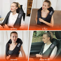 Thumbnail for Shiatsu Neck Shoulder and Back Massager with Heat, Electric Deep Tissue 4D Kneading Massage