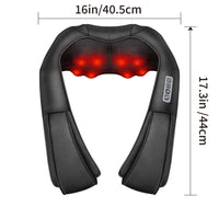 Thumbnail for Shiatsu Neck Shoulder and Back Massager with Heat, Electric Deep Tissue 4D Kneading Massage