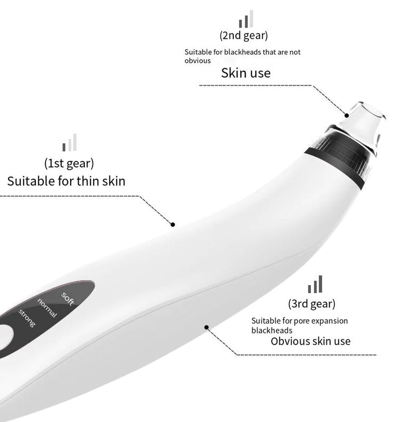 Professional Product Title: "Electric Blackhead Remover with Diamond Suction for Pore Cleansing"