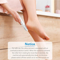 Thumbnail for Electric Feet Callus Remover,Portable Electronic Foot File Pedicure Tools,Waterproof Foot Scrubber File,Pedi Foot Care for Dead,Hard Cracked Dry Skin