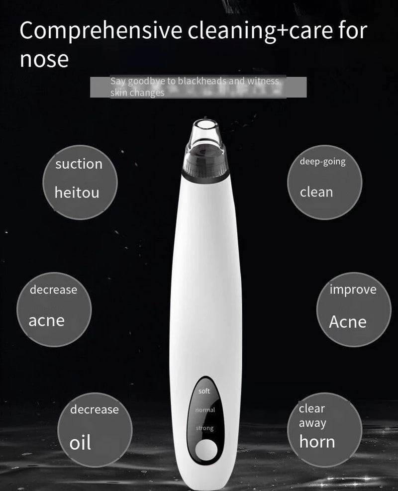 Professional Product Title: "Electric Blackhead Remover with Diamond Suction for Pore Cleansing"