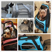 Thumbnail for Pet Messenger Carrier Travel Bag