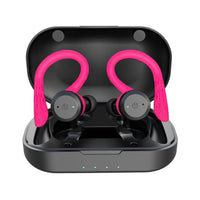 Thumbnail for IPX7 Waterproof Bluetooth Earphone  Swimming Dual Wear Style Sport Wireless Stereo Headset 20 Hours Play Time TWS Earbuds