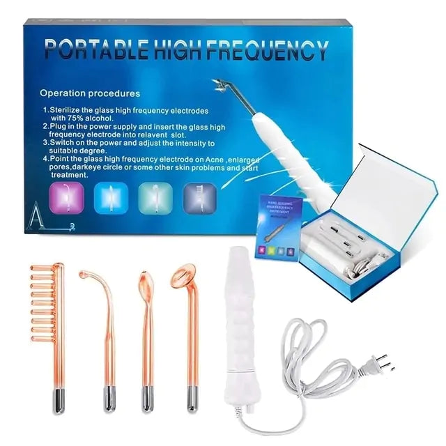 Professional High Frequency Electrotherapy Wand