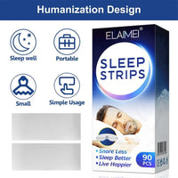 Thumbnail for 90 Pcs Anti-Snoring Mouth Tape Strips for Better Sleep