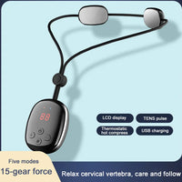 Thumbnail for Smart Neck Massager with Hot Compress • 5 Massage Modes • 15 Gears of Intensity