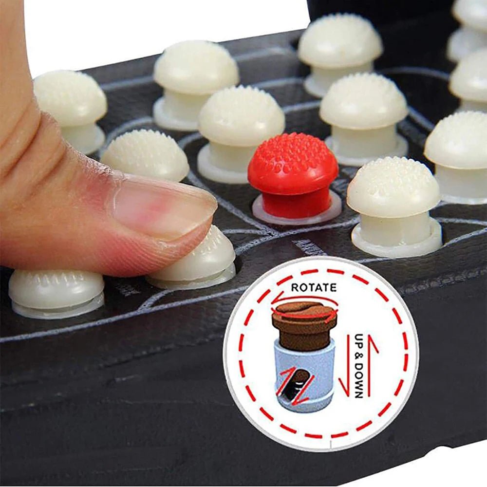 Acupressure Massage Slippers, Foot Massager for Feet Care Reflexology Sandals - Epic Trends and Gifts-Massager-Acupressure Massage Slippers, Foot Massager for Feet Care Reflexology Sandals Sore Plantar Fasciitis Arch Neuropathy Pain Relief