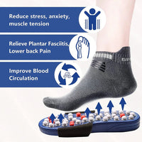 Thumbnail for Acupressure Massage Slippers, Foot Massager for Feet Care Reflexology Sandals - Epic Trends and Gifts-Massager-Acupressure Massage Slippers, Foot Massager for Feet Care Reflexology Sandals Sore Plantar Fasciitis Arch Neuropathy Pain Relief