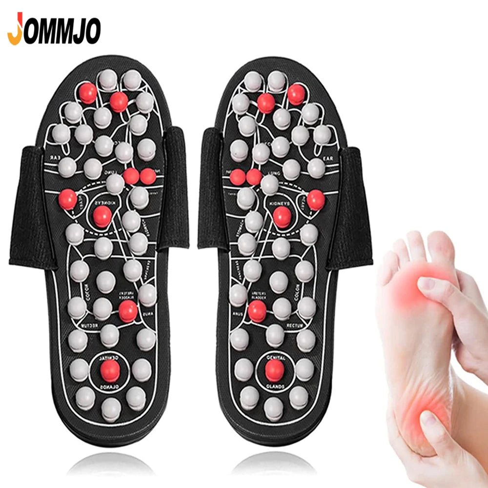 Acupressure Massage Slippers, Foot Massager for Feet Care Reflexology Sandals - Epic Trends and Gifts-Massager-Acupressure Massage Slippers, Foot Massager for Feet Care Reflexology Sandals Sore Plantar Fasciitis Arch Neuropathy Pain Relief