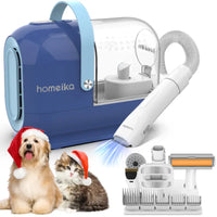 Thumbnail for Homeika Dog Grooming Kit, 3L Vacuum with 99% Suction Power, Silent Pet Vacuum Groomer, Dog and Cat Brush