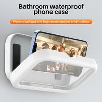 Thumbnail for New Rotation Waterproof Bathroom Phone Wall Mount Holder Adjustable Shower Phone Case Stick on Wall Bathroom Toilet Phone Holder