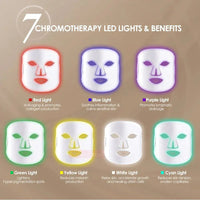 Thumbnail for Chroma Glow Pro 7-Spectrum Light Therapy Facial Mask - Epic Trends and Gifts-Facial Mask-Chroma Glow Pro 7-Spectrum Light Therapy Facial Mask