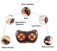 Thumbnail for Electric Massager Pillow-Shiatsu Back and Neck Massager with Heat - 3D Kneading Deep Tissue Electric Massage Pillow - Epic Trends and Gifts-Electric Massager Pillow-Electric Massager Pillow-Shiatsu Back and Neck Massager with Heat - 3D Kneading Deep Tissue Electric Massage Pillow