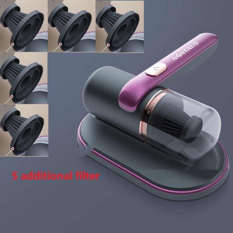 Electric UV Light Mite Remover 10KPa, Handheld UV Bed Mattress Vacuum, Sofa, Pillows, Mite Removal Instrument, Waterproof Mini Vacuum Cleaner, Lint Remover - Epic Trends and Gifts-Mini Mite Remover-Electric UV Light Mite Remover 10KPa, Handheld UV Bed Mattress Vacuum, Sofa, Pillows, Mite Removal Instrument, Waterproof Mini Vacuum Cleaner, Lint Remover