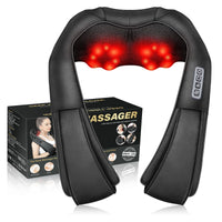 Thumbnail for Shiatsu Neck Shoulder and Back Massager with Heat, Electric Deep Tissue 4D Kneading Massage