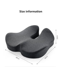 Thumbnail for Zeby Rebound Memory Foam Office Chair Cushion Woman Tailbone Pelvis Orthopedic Medical Lady Seat Cushion Beautiful Buttocks Pad