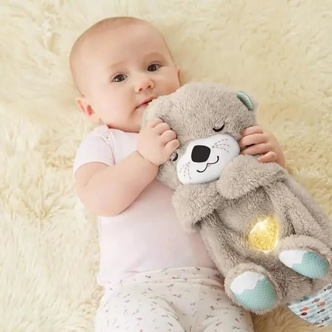 Fisher-Price Sound Machine Soothe 'n Snuggle Otter - Epic Trends and Gifts-Stuffed Animal Sensory Toy-Fisher-Price Sound Machine Soothe 'n Snuggle Otter