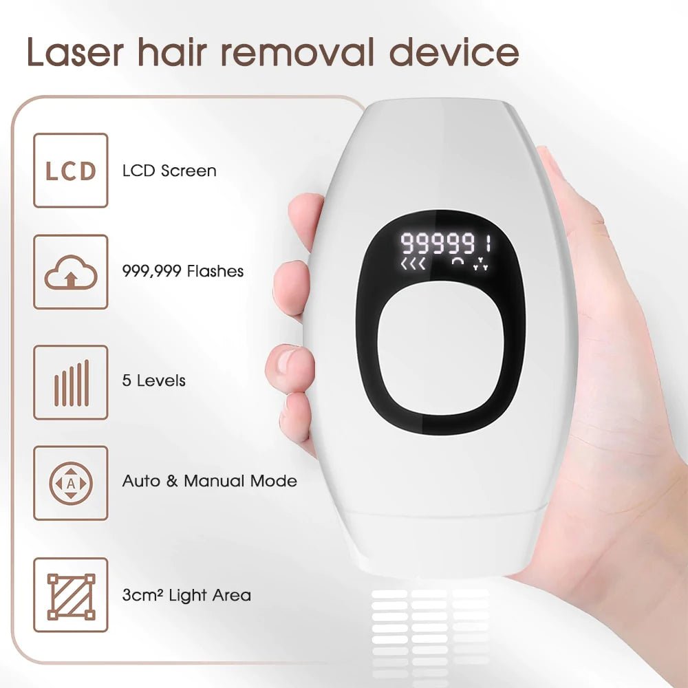 IPL Laser Hair Removal Epilator Original - Epic Trends and Gifts-Health & Beauty-IPL Laser Hair Removal Epilator Original