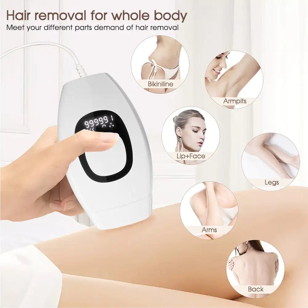 IPL Laser Hair Removal Epilator Original - Epic Trends and Gifts-Health & Beauty-IPL Laser Hair Removal Epilator Original