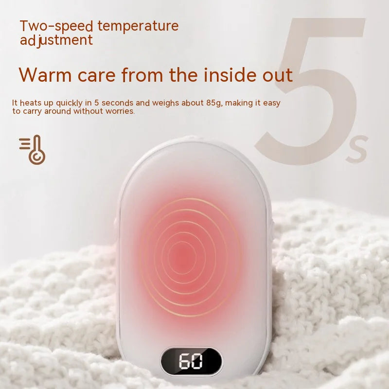 Portable 2-in-1 Hand Warmer and Charger