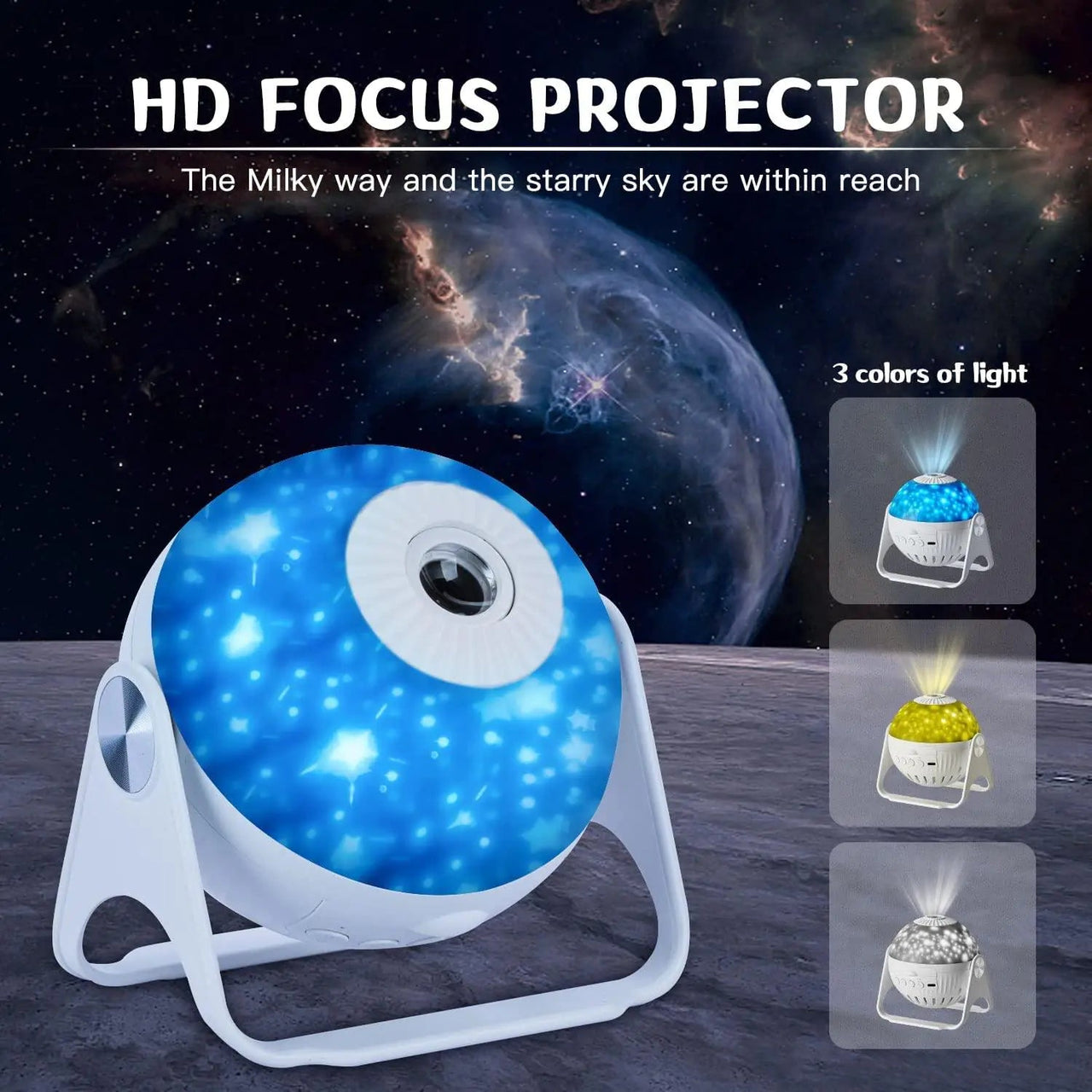 Lux Star Projector - Epic Trends and Gifts-Night Light-Lux Star Projector