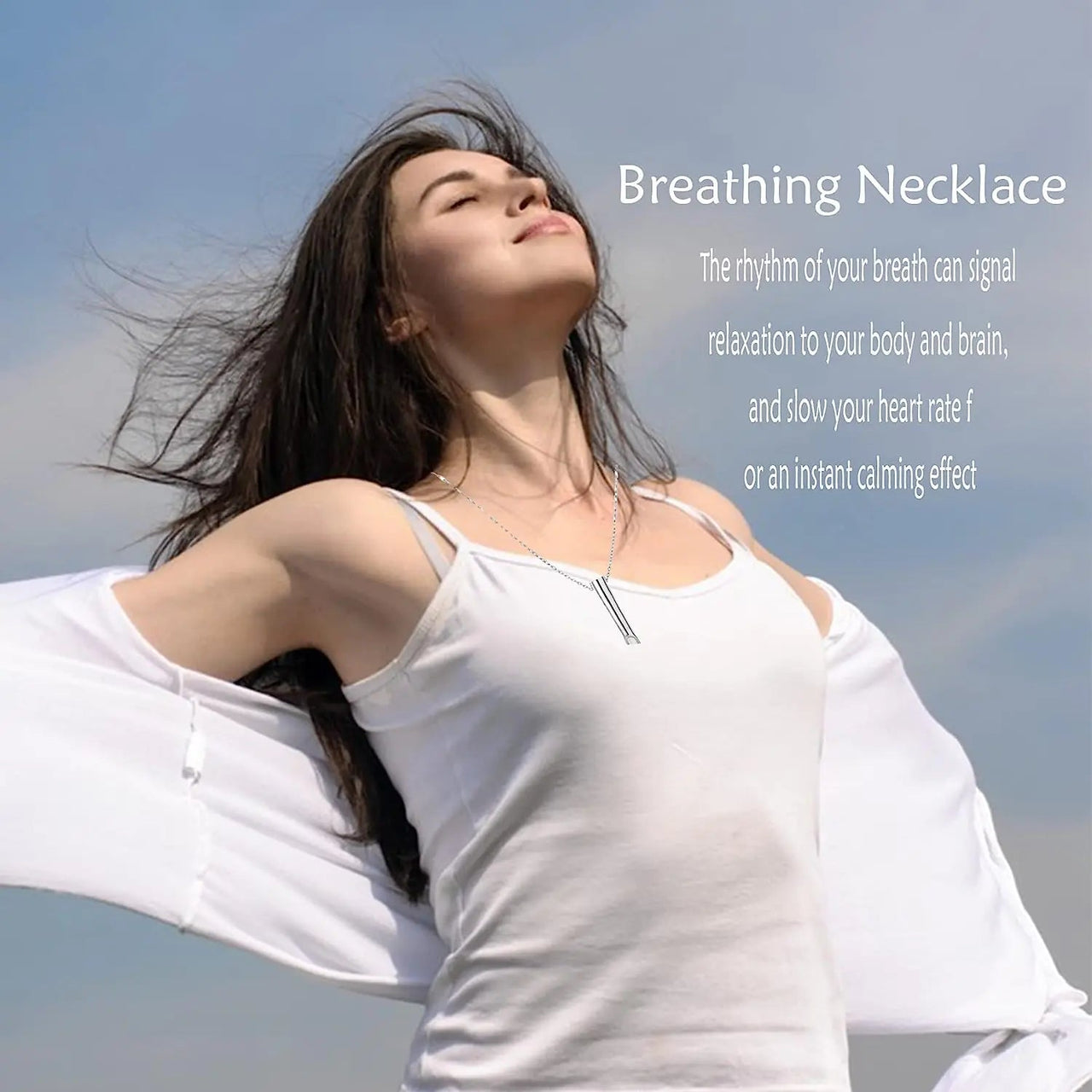 Mindfulness Breathing Necklace - Epic Trends and Gifts-Mindfulness Breathing Necklace-Mindfulness Breathing Necklace