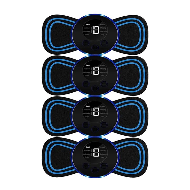 Neck Massager •Portable Electric Massage Patches with EMS and 8 Modes •Rechargeable Mini Muscle Stimulators •Fitness Equipments - Epic Trends and Gifts-Massager-Neck Massager Portable Electric Massage Patches with EMS and 8 Modes Rechargeable Mini Muscle Stimulators Fitness Equipments