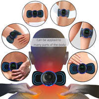 Thumbnail for Neck Massager •Portable Electric Massage Patches with EMS and 8 Modes •Rechargeable Mini Muscle Stimulators •Fitness Equipments - Epic Trends and Gifts-Massager-Neck Massager Portable Electric Massage Patches with EMS and 8 Modes Rechargeable Mini Muscle Stimulators Fitness Equipments