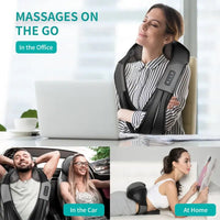 Thumbnail for Neck Shoulder Back Massager with Heat - Shiatsu Massager Adjustable Relaxing Gift Plug-In Comfort - Epic Trends and Gifts--Neck Shoulder Back Massager with Heat - Shiatsu Massager Adjustable Relaxing Gift Plug-In Comfort