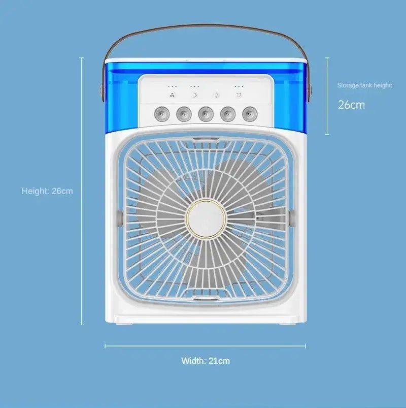 Portable Humidifier Air Cooler - Epic Trends and Gifts-Fans-Portable Humidifier Air Cooler