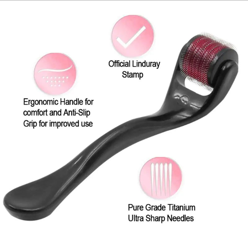 Titanium Microneedle Derma Roller for Face, Woman and Men