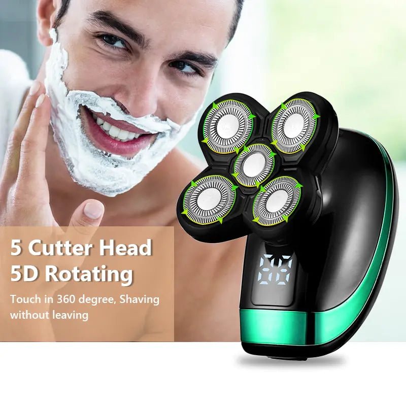 Rechargeable Bald Head Electric Shaver - Epic Trends and Gifts-Electric Shaver-Rechargeable Bald Head Electric Shaver