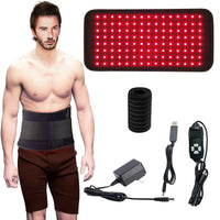 Thumbnail for Red Light Therapy Wrap, Infrared Light Therapy Belt, 120 LEDs, Red Light Therapy for Pain Relief, Recovery, Energy. Use on Back, Neck, Shoulder, Waist, etc; - Epic Trends and Gifts-Infrared Light Therapy Belt-Red Light Therapy Wrap, Infrared Light Therapy Belt, 120 LEDs, Red Light Therapy for Pain Relief, Recovery, Energy. Use on Back, Neck, Shoulder, Waist, etc;