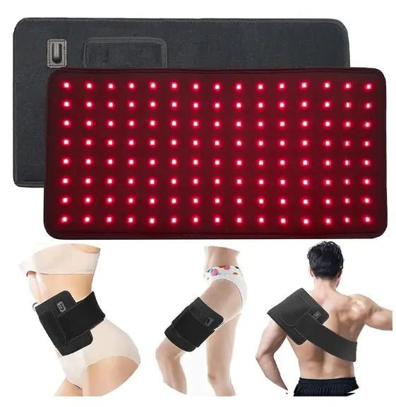 Red Light Therapy Wrap, Infrared Light Therapy Belt, 120 LEDs, Red Light Therapy for Pain Relief, Recovery, Energy. Use on Back, Neck, Shoulder, Waist, etc; - Epic Trends and Gifts-Infrared Light Therapy Belt-Red Light Therapy Wrap, Infrared Light Therapy Belt, 120 LEDs, Red Light Therapy for Pain Relief, Recovery, Energy. Use on Back, Neck, Shoulder, Waist, etc;