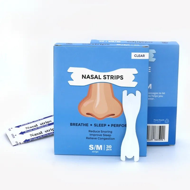 •Snoring Stopper •Transparent Nose Strip •Anti-snoring •Prevent Snoring •Better Breathing Aid - Epic Trends and Gifts-Snoring Stopper Transparent Nose Strip-•Snoring Stopper •Transparent Nose Strip •Anti-snoring •Prevent Snoring •Better Breathing Aid