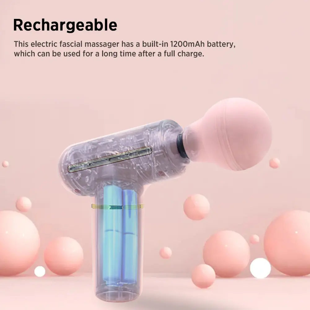 Smart Electric Massager, Portable Rechargeable, Electric Massage Gun