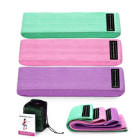 Thumbnail for 3 Piece Fitness Rubber Bands Resistance Bands