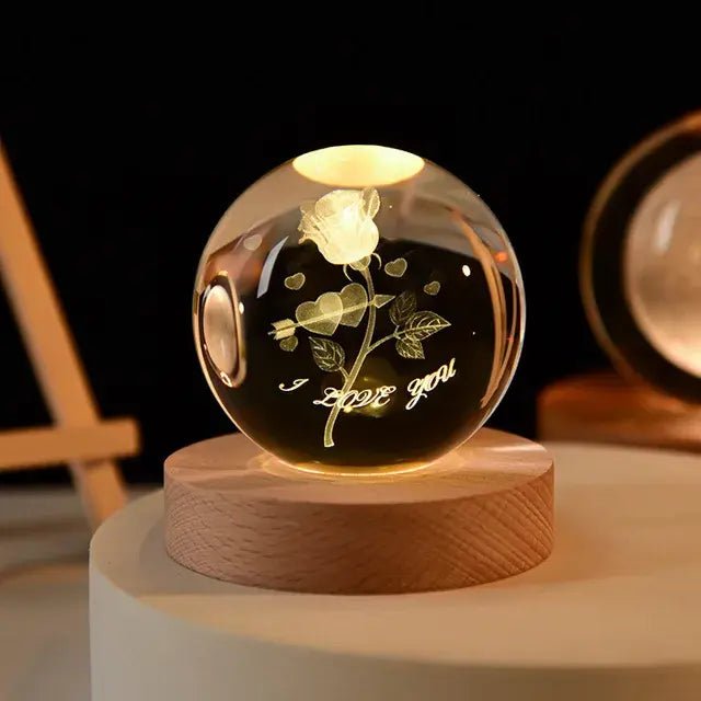 3D Night Crystal Ball - Epic Trends and Gifts-3D Night Crystal Ball-3D Night Crystal Ball