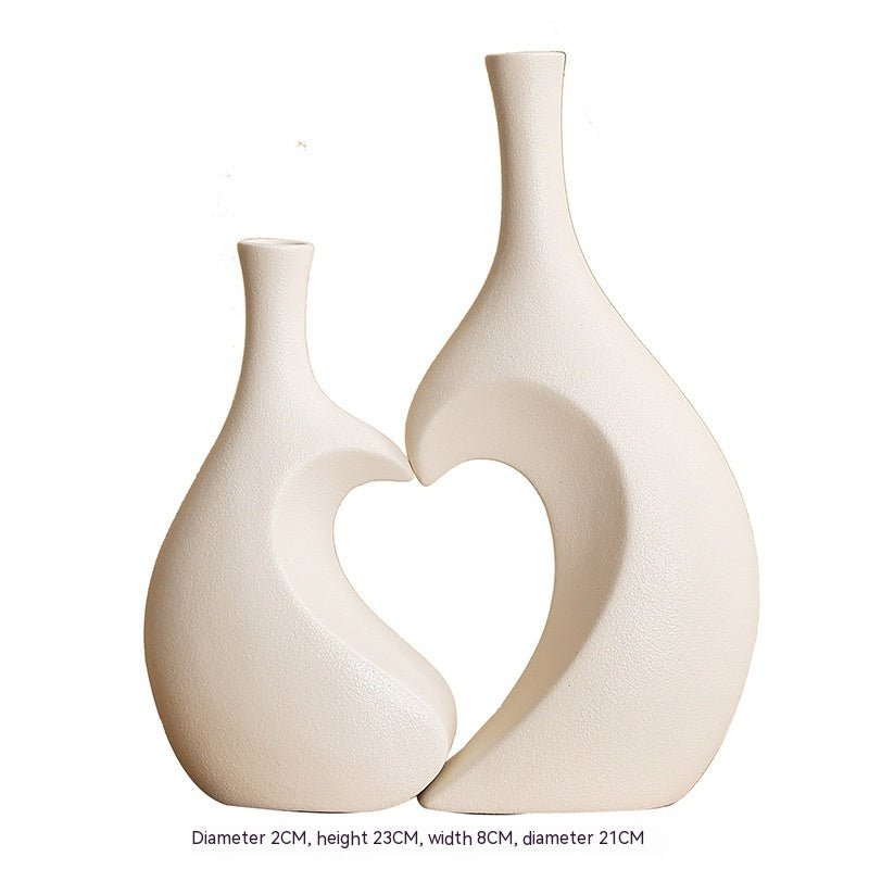 European-style Simple Ceramic Vase, Living Room, Wine Cabinet, High-end - Epic Trends and Gifts-European-style Simple Ceramic Vase Livin-European-style Simple Ceramic Vase, Living Room, Wine Cabinet, High-end