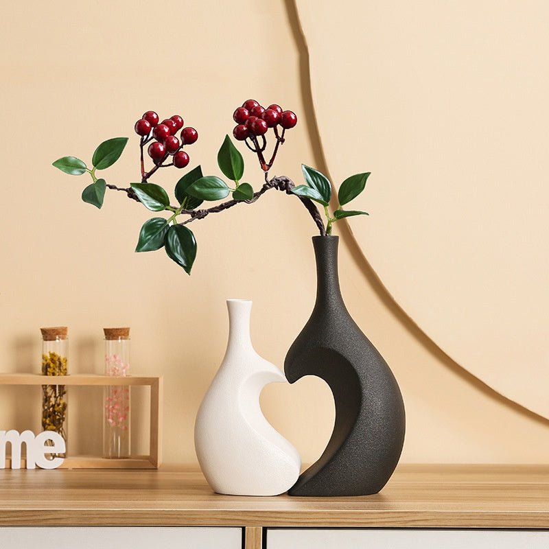 European-style Simple Ceramic Vase, Living Room, Wine Cabinet, High-end - Epic Trends and Gifts-European-style Simple Ceramic Vase Livin-European-style Simple Ceramic Vase, Living Room, Wine Cabinet, High-end