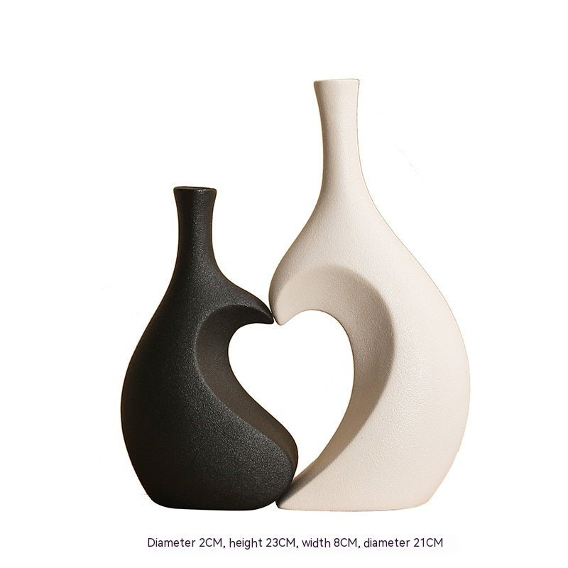 European-style Simple Ceramic Vase, Living Room, Wine Cabinet, High-end - Epic Trends and Gifts-European-style Simple Ceramic Vase Livin-European-style Simple Ceramic Vase, Living Room, Wine Cabinet, High-end