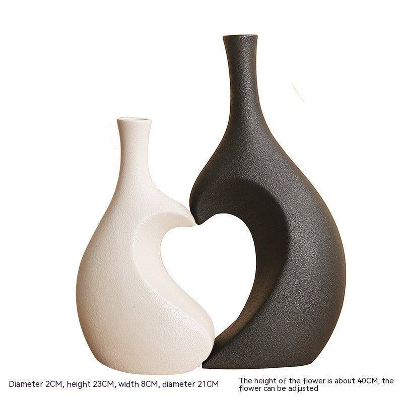 European-style Simple Ceramic Vase, Living Room, Wine Cabinet, High-end - Epic Trends and Gifts-European-style Simple Ceramic Vase Livin-European-style Simple Ceramic Vase, Living Room, Wine Cabinet, High-end