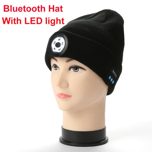 LED Hat With Stereo Headset - My Home Goods and Gifts-LED Hat With Stereo Headset-LED Hat With Stereo Headset