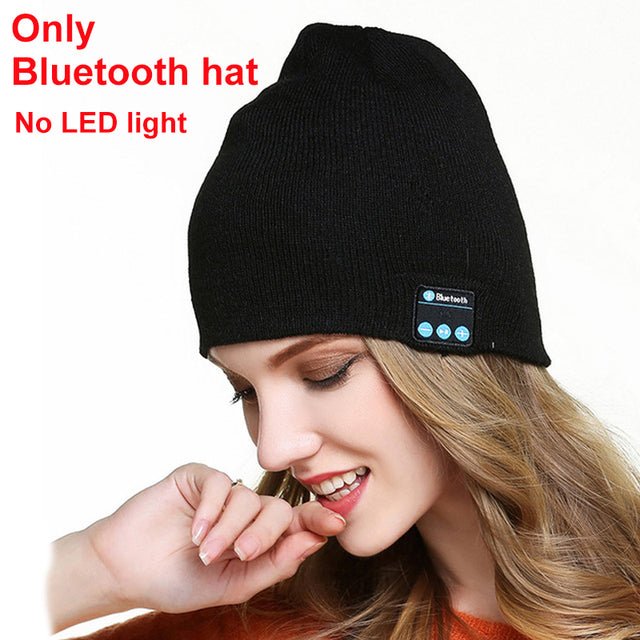 LED Hat With Stereo Headset - My Home Goods and Gifts-LED Hat With Stereo Headset-LED Hat With Stereo Headset