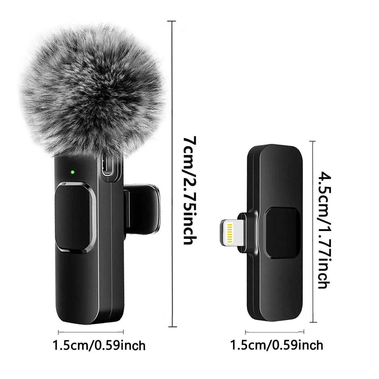 Rechargeable Wireless Microphone - Epic Trends and Gifts-Rechargeable Wireless Microphone-Rechargeable Wireless Microphone